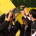 GEN Kiin「去年敗退したので、今年は優勝できて幸せ」―Game 5までもつれ込む接戦の末ALを倒し、MSIに続きEWCもGen.Gが優勝！【EWC 2025】