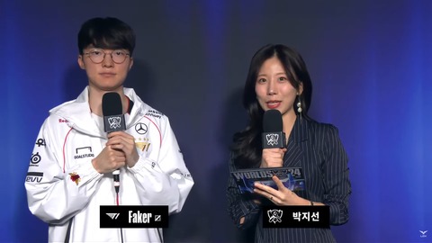 【Worlds2024】「T1」ベスト8進出と同時に「Faker」がWorldsで100勝を達成！―「重要なのは100勝ではなく、今回のWorldsで良い成績を出すこと」【インタビュー翻訳】 画像