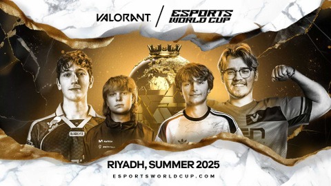 『VALORANT』が「eスポーツワールドカップ2025」競技種目に採用―『LoL』『TFT』とともにRiot Games作品が3タイトル開催へ 画像