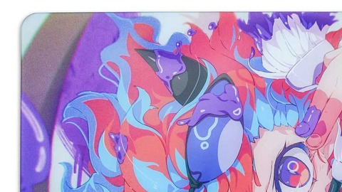 ふもっふ × ムラッシュゲーミングのコラボマウスパッド、通常販売を開始…ムラッシュくんが際立つガラス製