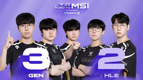 Gen.GがHLE相手にリバーススイープに成功！0-2から劇的な逆転劇でLCKで最初のMSI進出を決める！ 画像