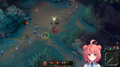 あかりんが深夜の『LoL』配信でBOTトリンダメアを披露…「この時間から何を見せられているんだ」と視聴者も混乱 画像