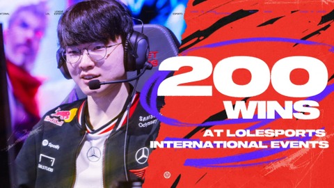 T1 Fakerが史上初となる国際戦200勝を達成！Worlds2024決勝の再戦は、T1が3-0で圧勝【MSI2025】