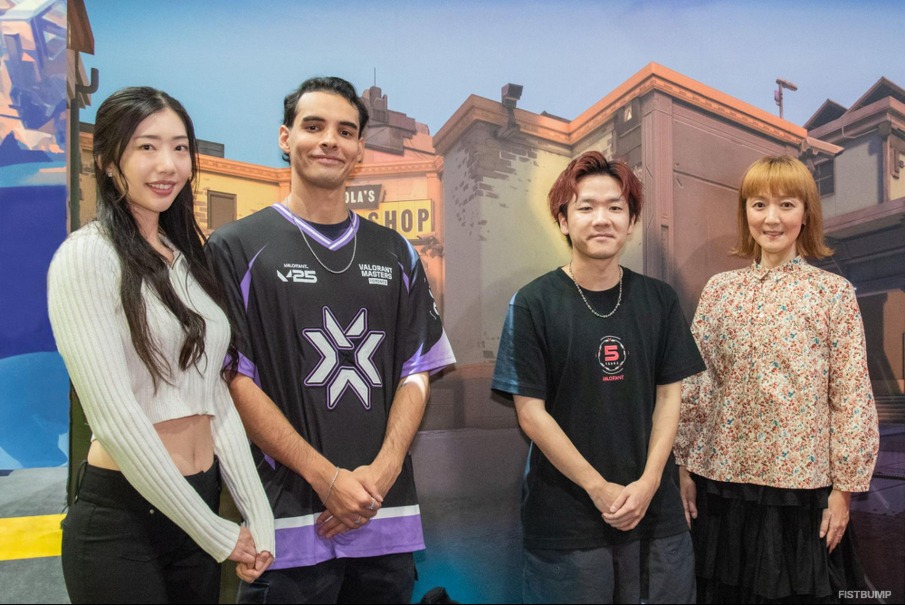 写真左からNancy氏、Diego氏、Bijuさん、通訳のMIZUKAさん