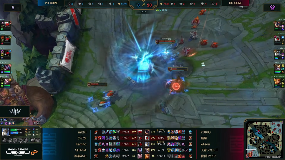 【LTK】NEXTは無敗でフィニッシュ、COREは葛葉のヨネJGがまさかの出陣―DCがレギュラステージ1位でプレイオフ進出