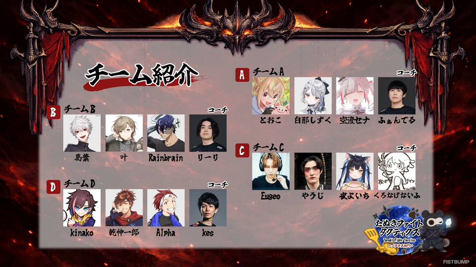 葛葉、叶、らいじん、Zerost、神楽めあなど32名の豪華メンバーが集結！『TFT』中級者大会「たぬきファイトタクティクス～ノクサス部門～ 」が2月13日（金）に開催決定【たぬファイ】