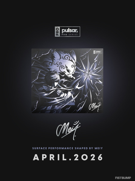 Meiy × Pulsarコラボマウスパッドが発表―本人も使用感に太鼓判を押す！第1弾は2026年4月末リリース