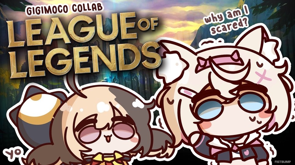 ホロライブEN「FUWAMOCO（フワモコ）」モココが『LoL』に挑戦！？ジジ・ムリンとのコラボ配信を予告、一体どうなってしまうんだ