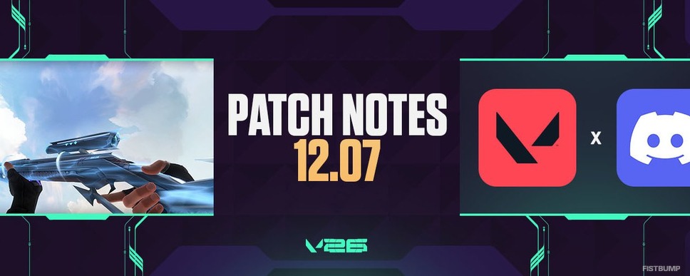 【VALORANT】Discordとの強力な連携機能や設定画面のリニューアルが実施―パッチノート 12.07が公開！