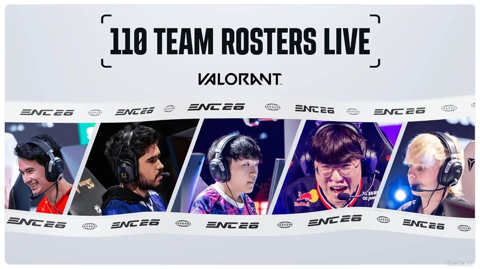 国別対抗戦「Esports Nations Cup 2026」『VALORANT』ロスターが発表！Meiy、SugarZ3ro、Caedye、yatsuka、Aace、Dep、Yuranの7人…ドリームチーム結成