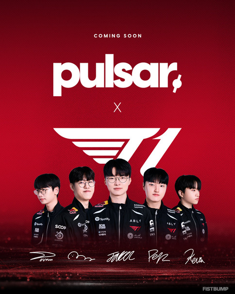 「T1 LoL」×「Pulsar」のコラボマウスパッドシリーズが発表！9月から1年間にわたって順次リリース予定