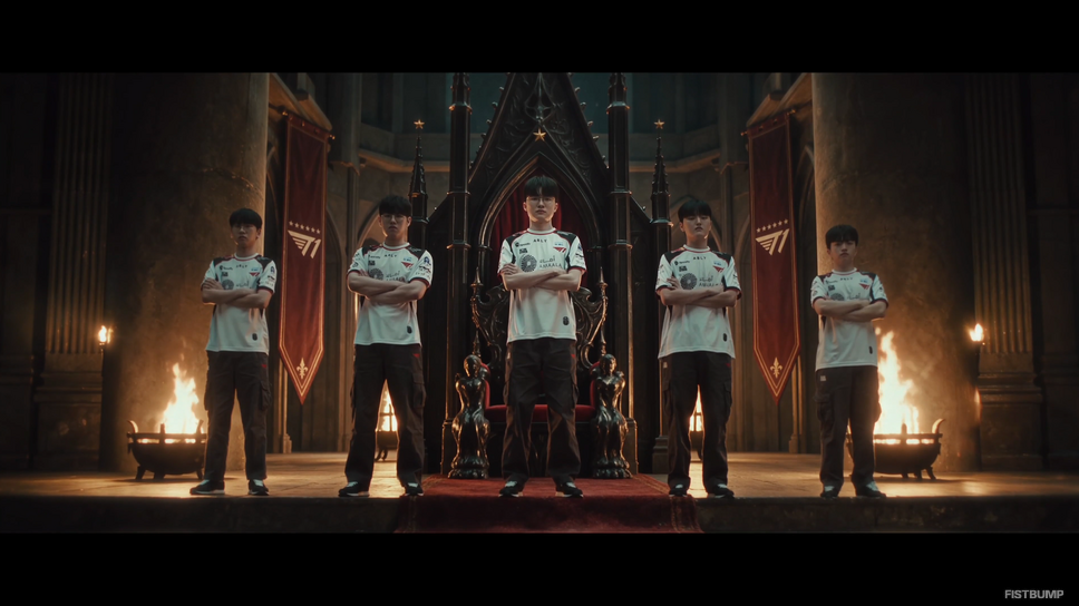 サムスンがT1とのコラボ映像を公開―Faker・Keria・Doran・Peyz・Onerが軍師や皇帝役で登場
