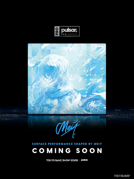 Meiy × Pulsar、コラボマウスパッド第二弾のデザインが公開―東京ゲームショウ2026でお披露目か