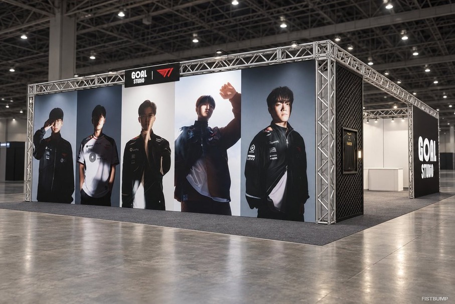 「T1 × GOALSTUDIO」ブースがTGS2026に出展―T1公式ユニフォームや韓国代表ユニフォームを販売
