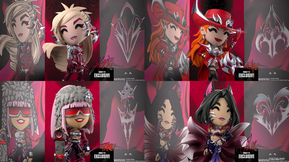 「K/DA」の新曲「FIRESTARTER」と「Youtooz」がコラボしたフィギュアとキーチェーンが新発売！キーチェーンは1/50でシークレットが封入【リーグ・オブ・レジェンド】