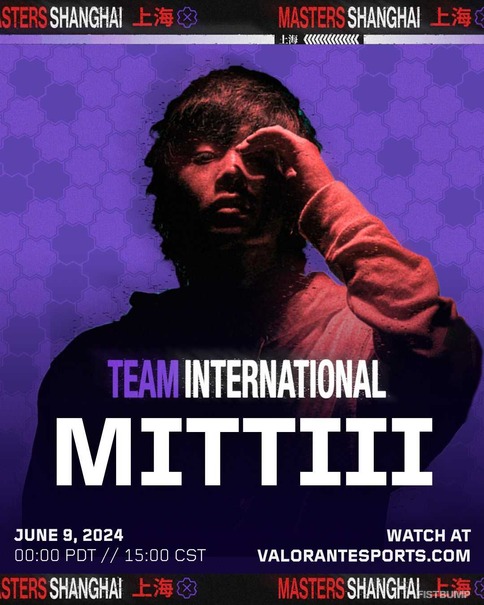 Masters Shanghai決勝で行われるショーマッチにmittiiiが出場…mixwellやspicyuuuと共にメルセデス・ベンツアリーナを“ぶち上げる”【VALORANT】