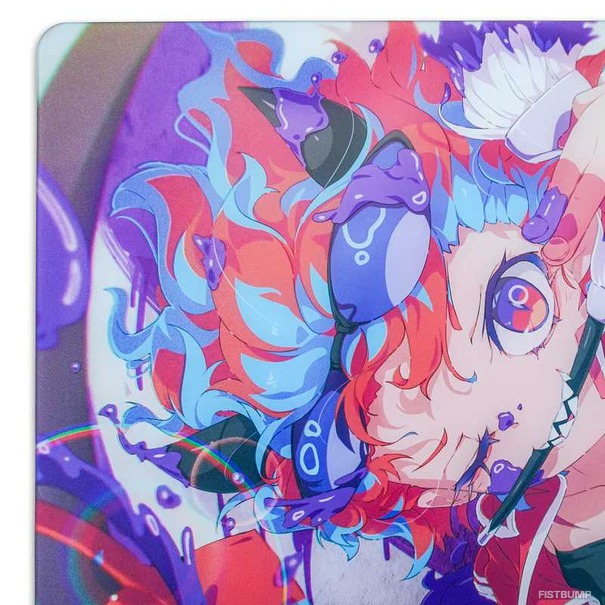 ふもっふ × ムラッシュゲーミングのコラボマウスパッド、通常販売を開始…ムラッシュくんが際立つガラス製