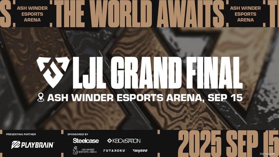 LJL 2025 Grand Final、オフライン開催が決定！ASHWINDER Esports ARENA 高田馬場にて
