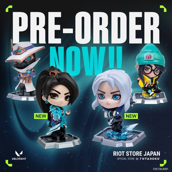ジェットとセージのフィギュアがRiot Store Japanにて予約販売開始！サイファー、キルジョイフィギュアも再販【VALORANT】